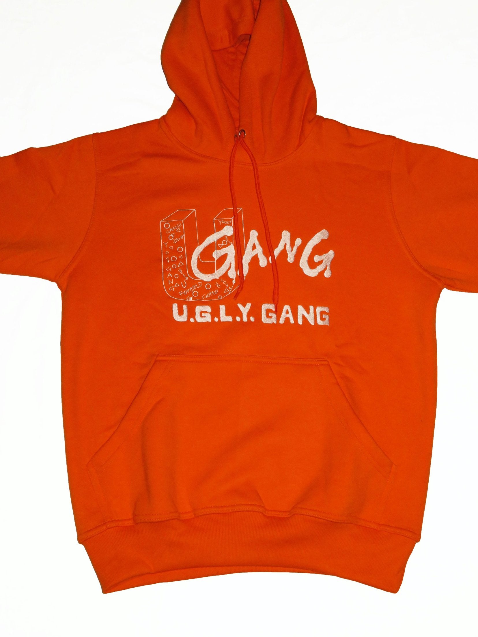 WU YORK” ORANGE HOODIE