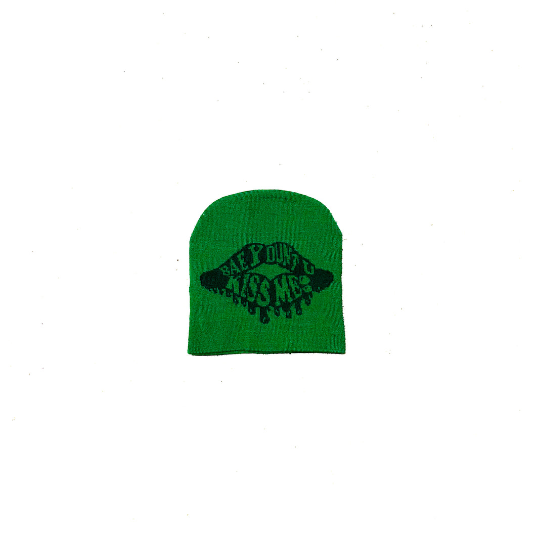 Green Goblin “BAE Y DUNT U KISS ME!” Beanie