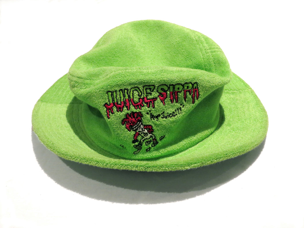 Juice Sippa Bucket Hat (Lime Green)