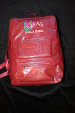 Load image into Gallery viewer, Red Leather Backpack
